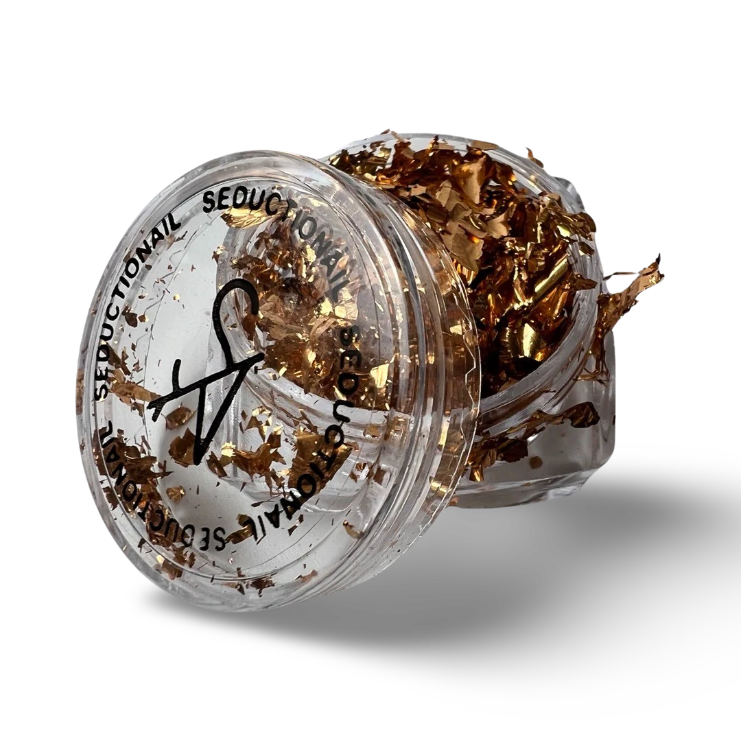 Bladgoud Folie Snippers - rose