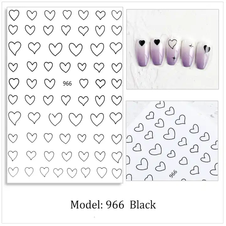 sticker 966 black
