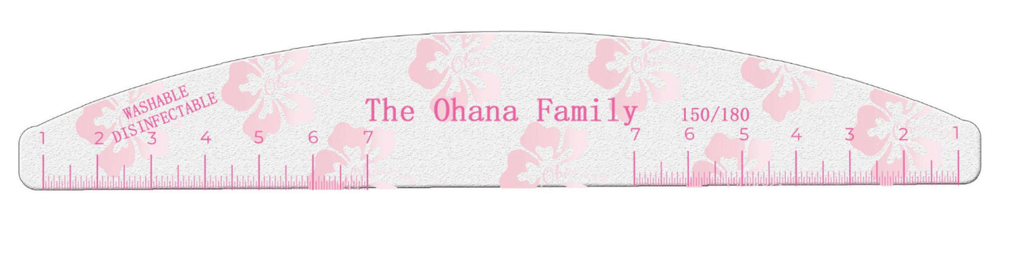 Ohana vijl met meetlat 150/180