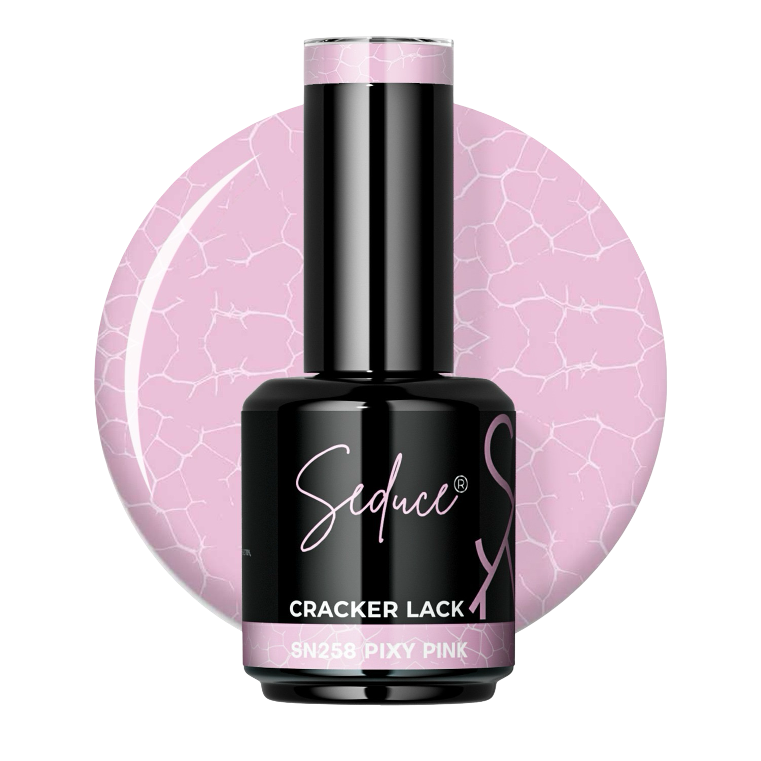 Seduce Gelpolish SN258 - Pixy Pink crack