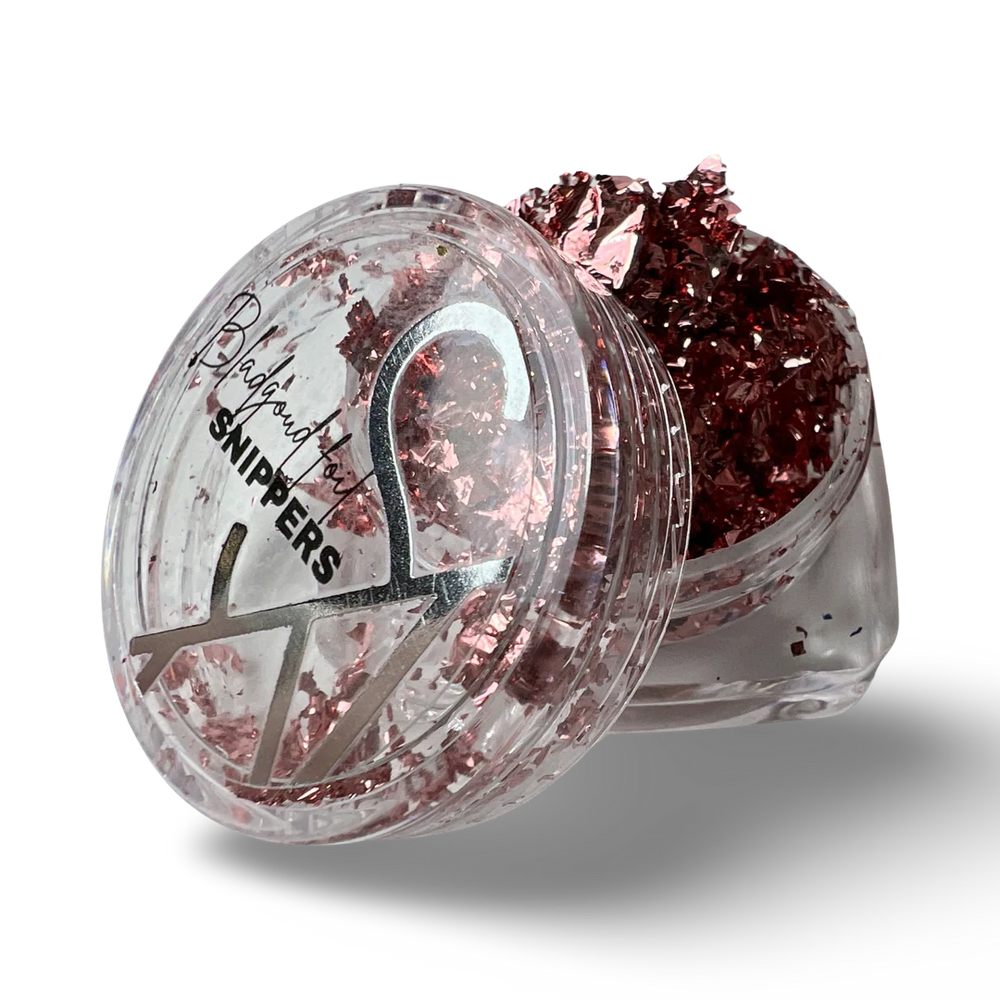 Bladgoud Folie Snippers - roze