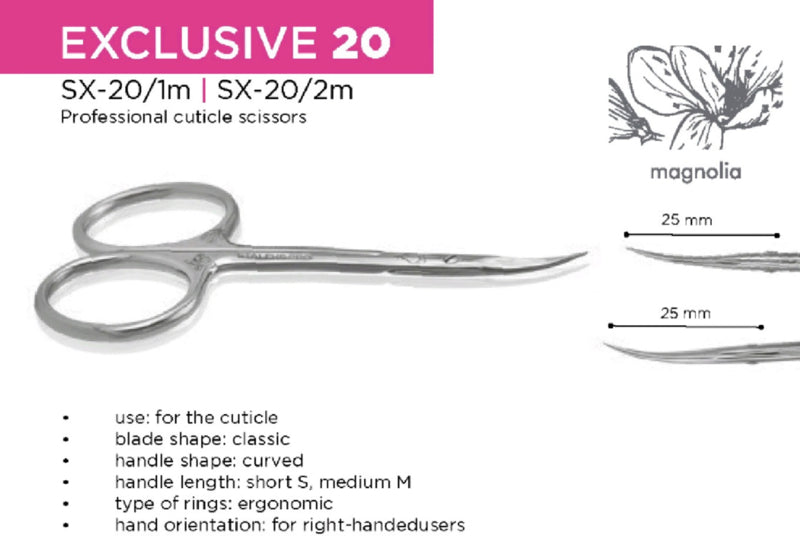 Staleks Exclusive Cuticle Scissor 20/1M