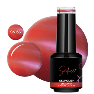 SN136 8D Pink Galaxy Cat Eye | HEMA Free