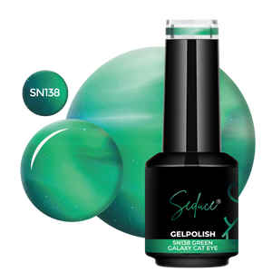 SN138 8D Green Galaxy Cat Eye | HEMA Free
