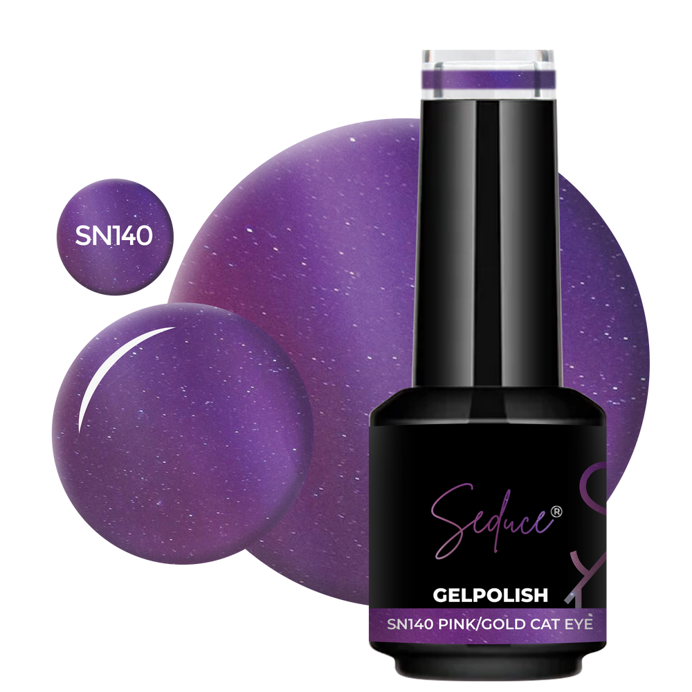 SN140 5D Pink/Gold Cat Eye | HEMA Free