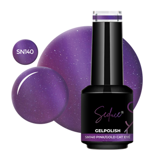 SN140 5D Pink/Gold Cat Eye | HEMA Free