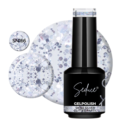 SN166 Silver Glitter Party | HEMA Free