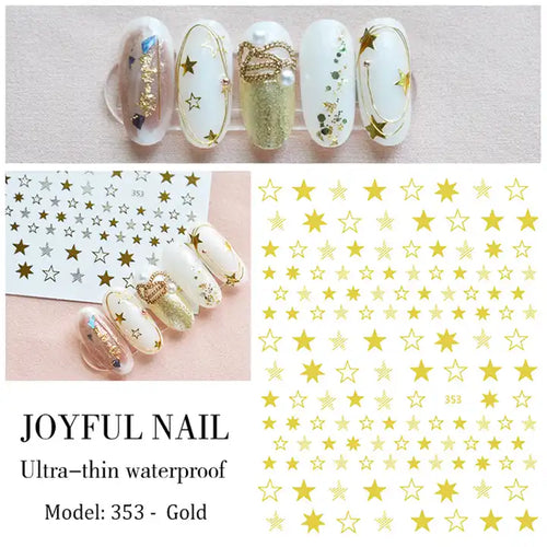 sticker 353 gold