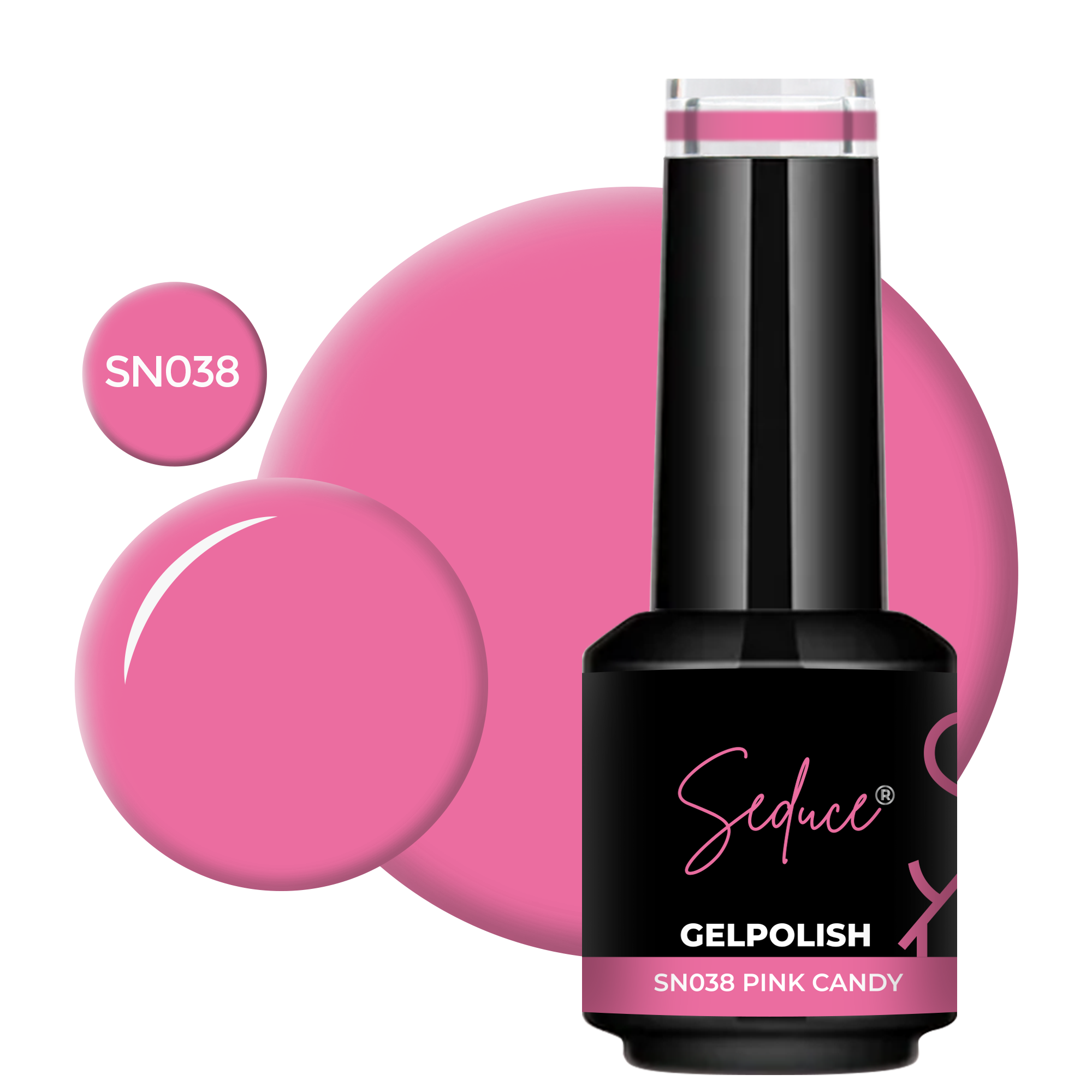 SN038 Pink Candy Cane | HEMA Free