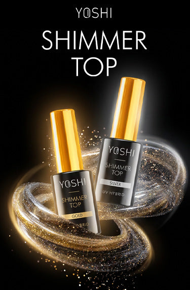 Yoshi topcoat shimmer silver