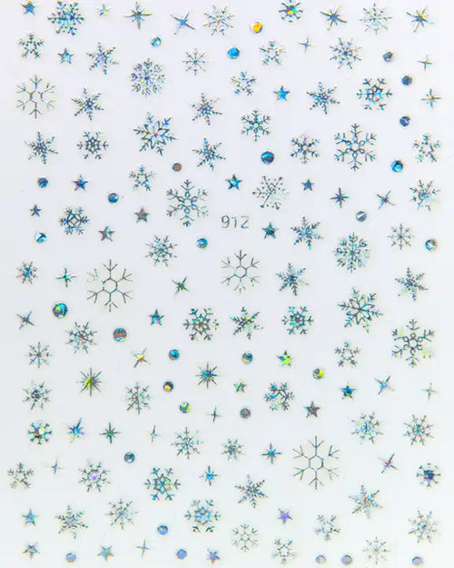 sticker 912 silver laser