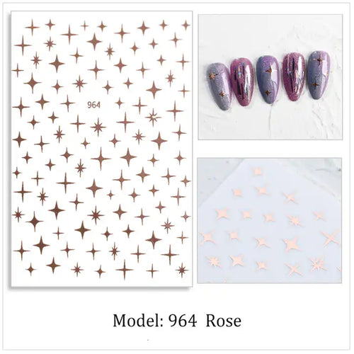 sticker 964 rose
