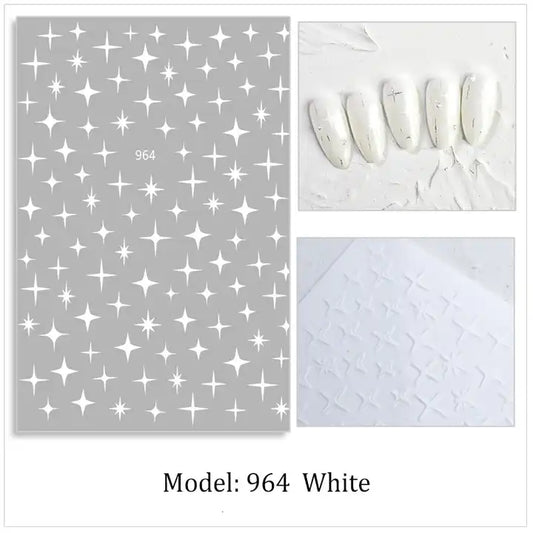 sticker 964 white
