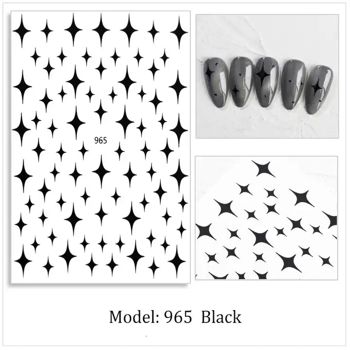 sticker 965 black