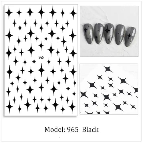 sticker 965 black