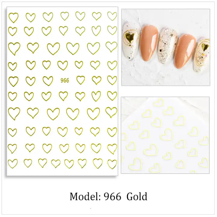 sticker 966 gold