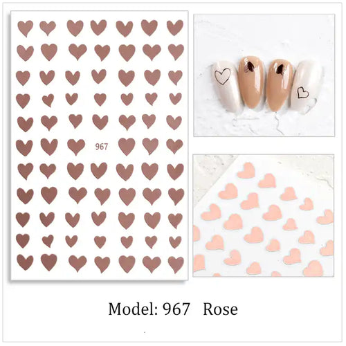 sticker 967 rose