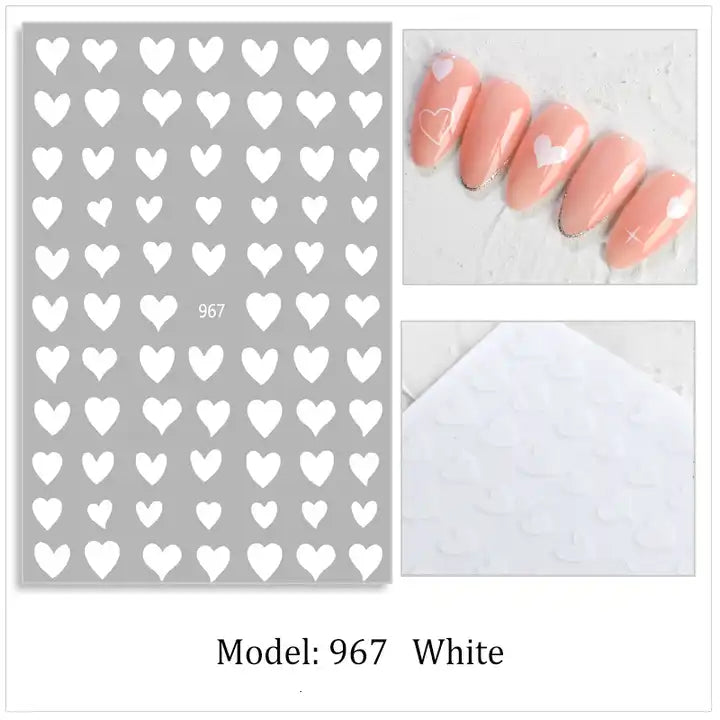 sticker 967 white