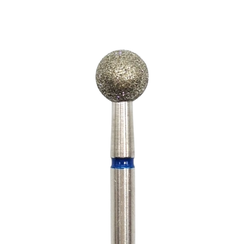 Diamant bolkop blue (5mm)
