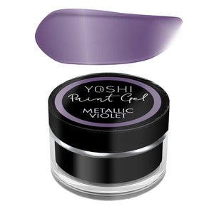 Metallic paint gel Violet