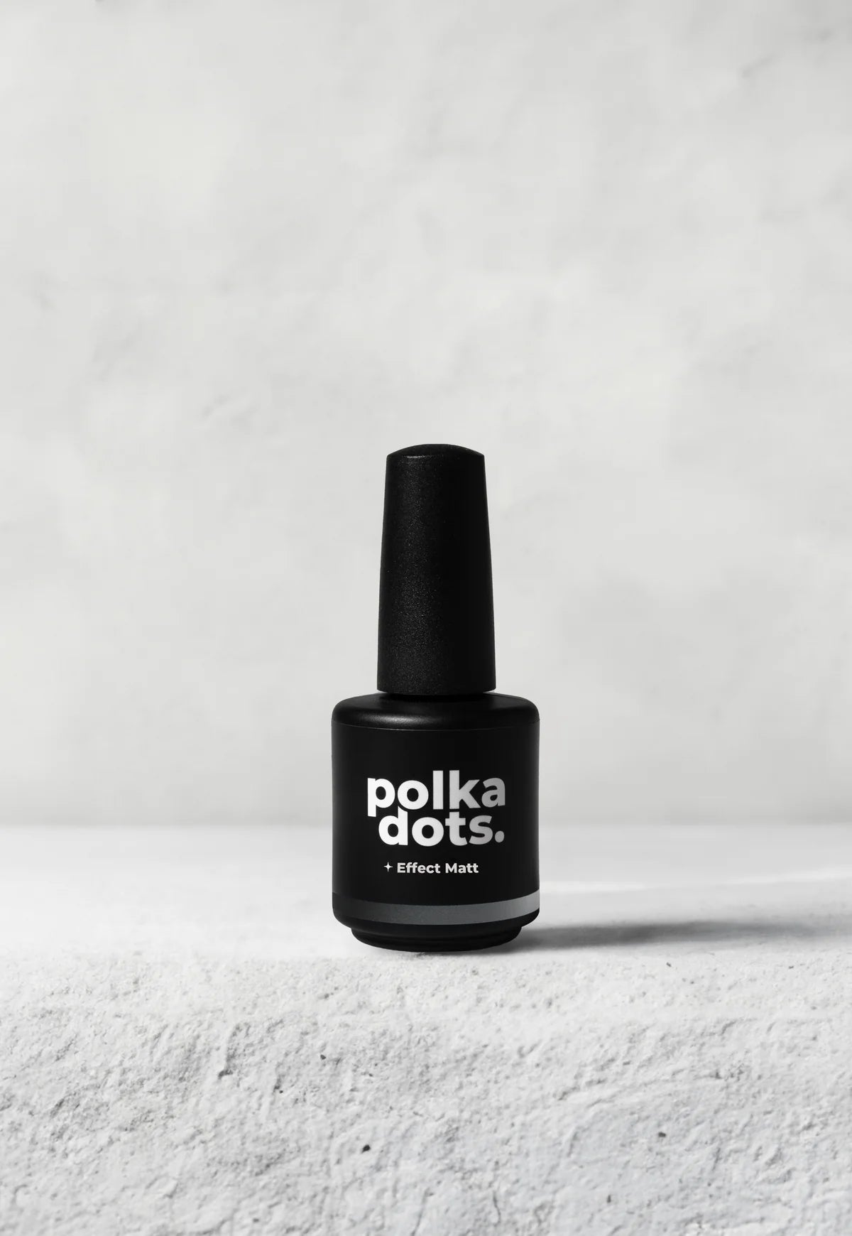 Polkadots topcoat effect mat