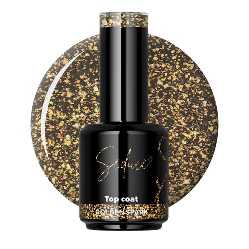 Seduce Top coat golden spark | HEMA Free