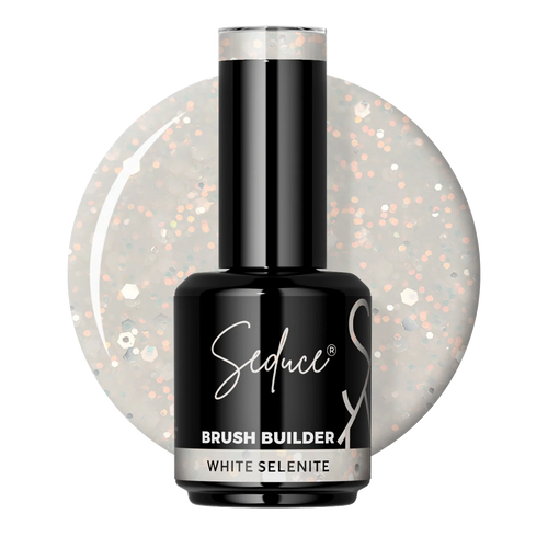 Brush Builder - white selenite