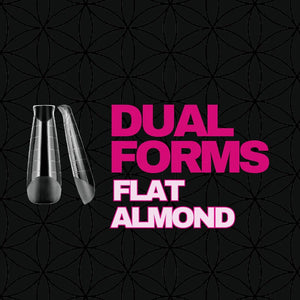 Seduce Dual Form flat almond in Tipbox 120 pcs
