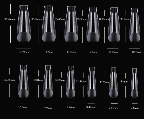 Seduce Dual Form flat almond in Tipbox 120 pcs
