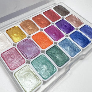 Seduce Watercolors  Metallic pallet
