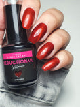 Load image into Gallery viewer, SN174 Red Christmas Cat Eye - Seductionail
