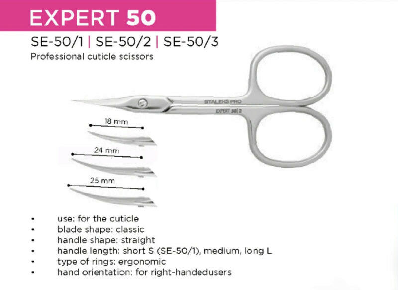 Staleks Expert Cuticle Scissor  50/1