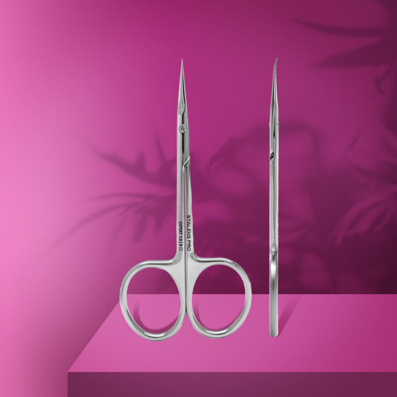 Staleks Expert Cuticle Scissor 13/3 ( linkshandig )