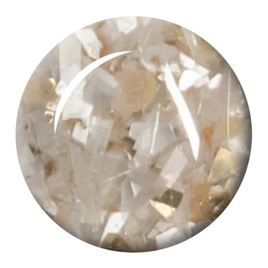 Seduce® Nail Art Glitter Flake Gel in de kleur bruin, brons, beige, wit