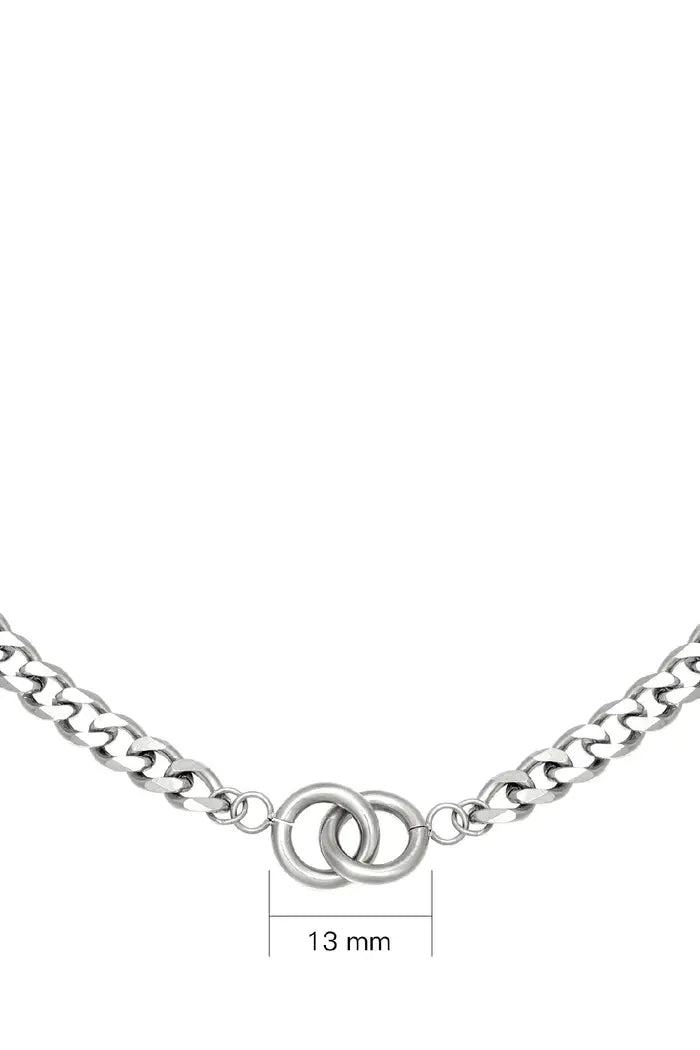 Ketting Intertwined zilver