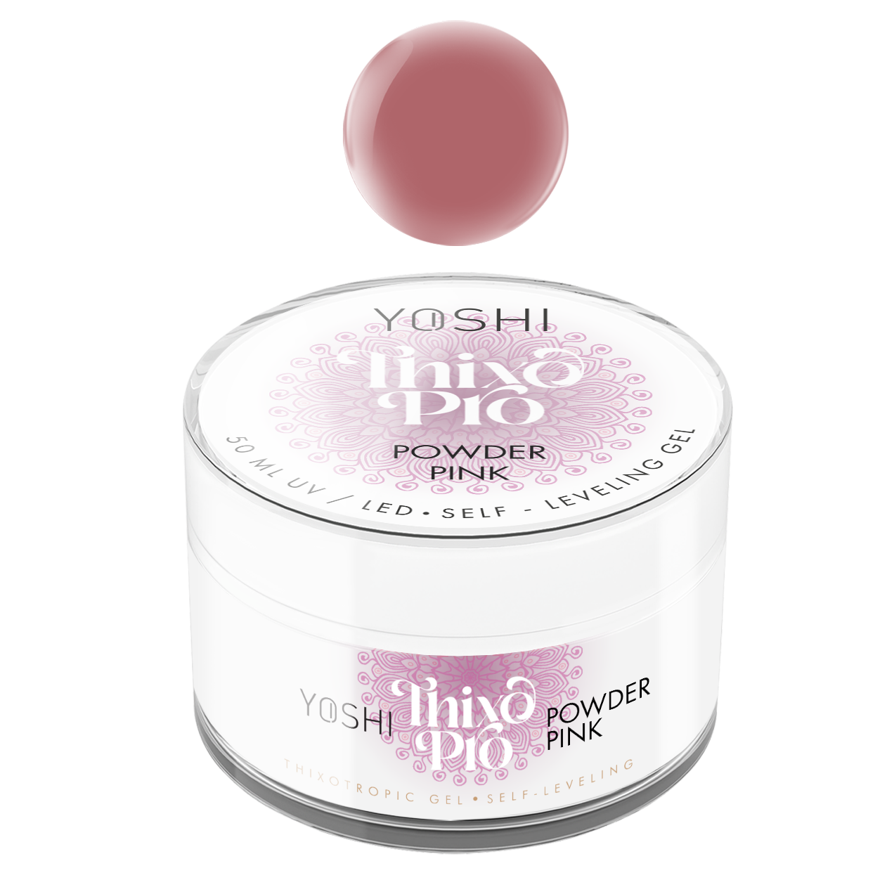 ThixoPRO GEL Powder pink 50 ml LED UV