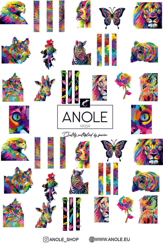 Anole waterdecal 229
