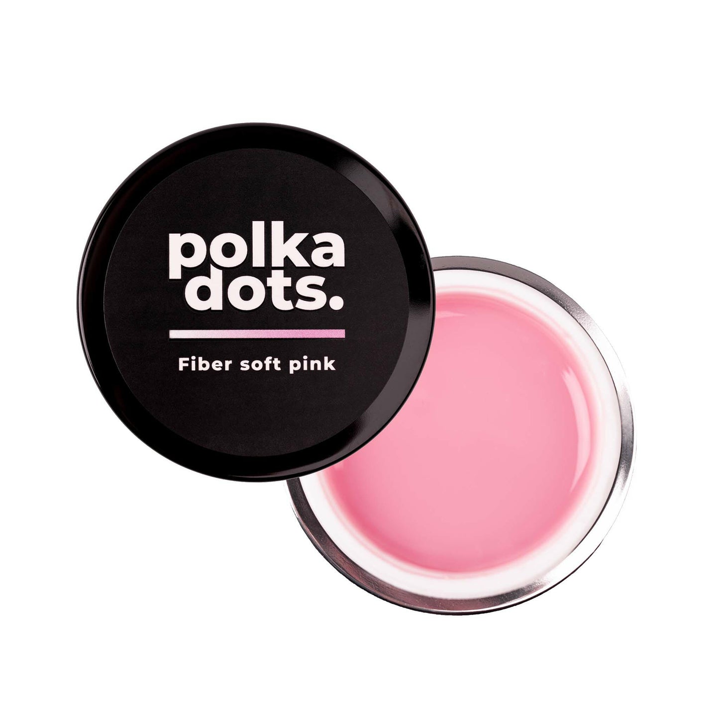 Fiber Soft Pink 50gr PolkaDots