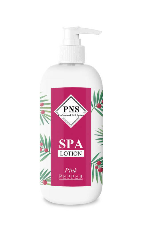 pns spa lotion pink pepper 236ml